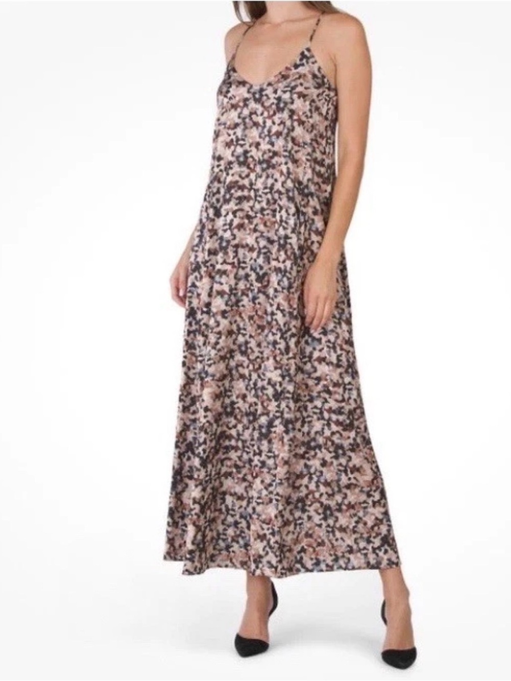 Nicole Miller Animal Print Maxi Dress